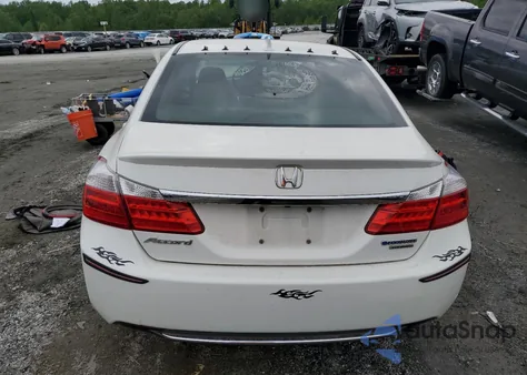 2014 Honda Accord Touring Hybrid z USA, uszkodzony, nr VIN 1HGCR6F77EA009646